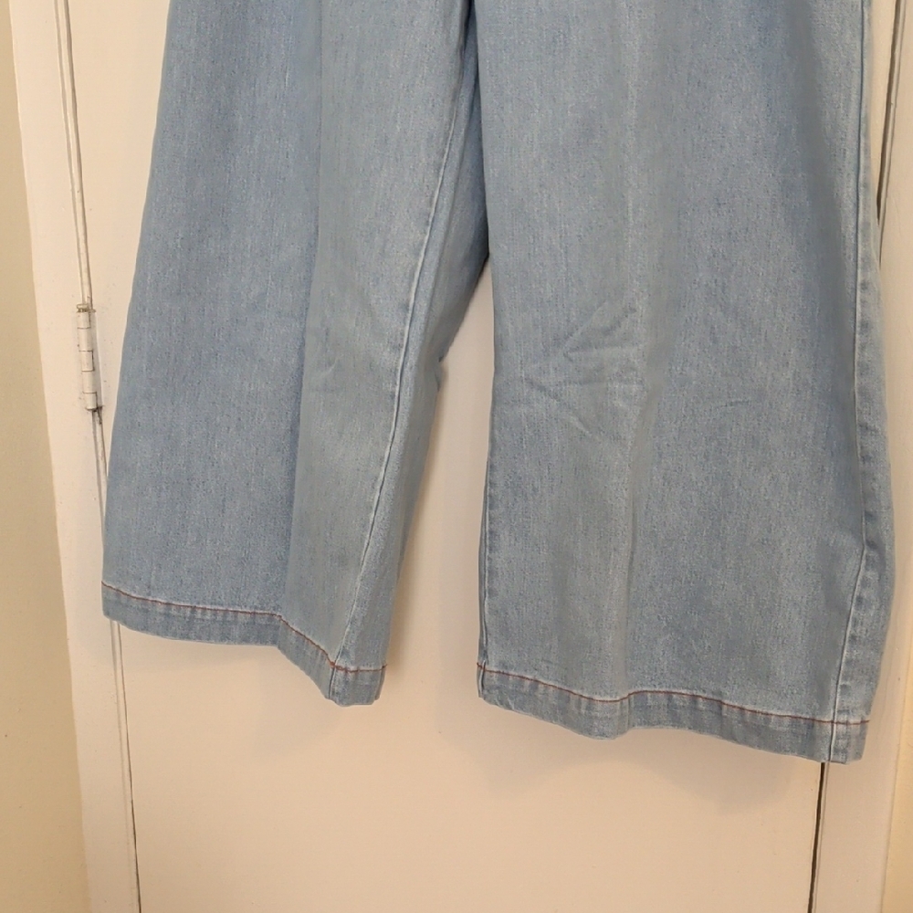 Big Bud Press Light Blue Flare Jeans - Picture 3 of 5